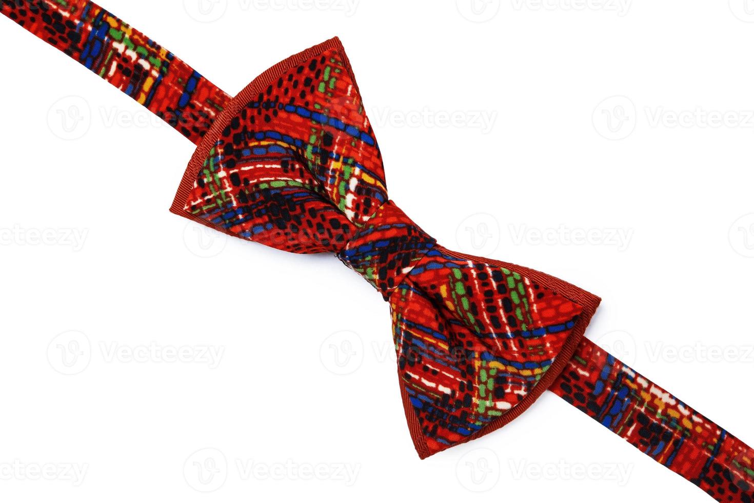 Colorful bow tie photo