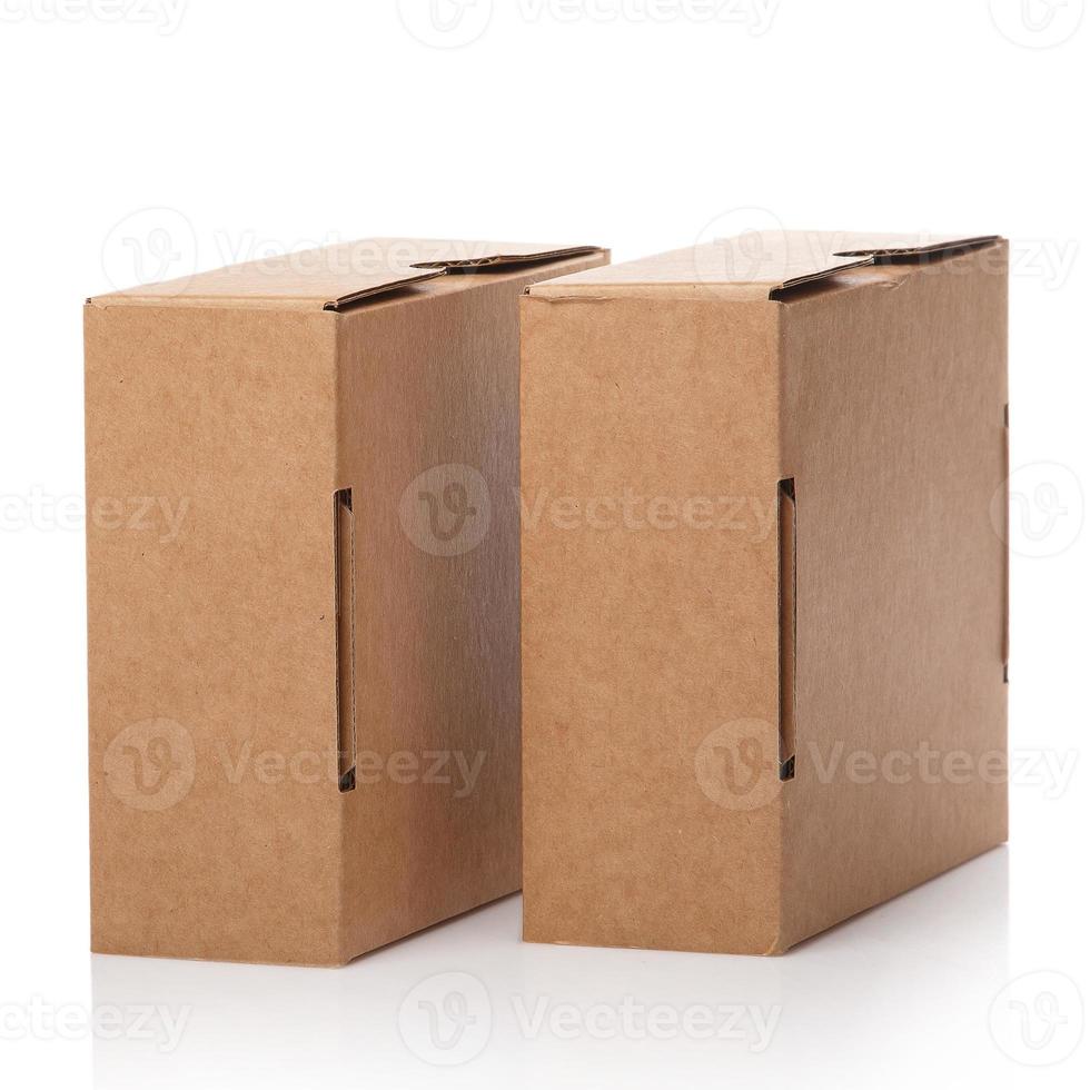 pequeñas cajas de cartón foto