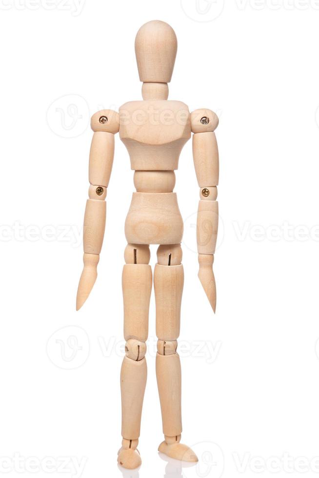 Small wooden dummy photo