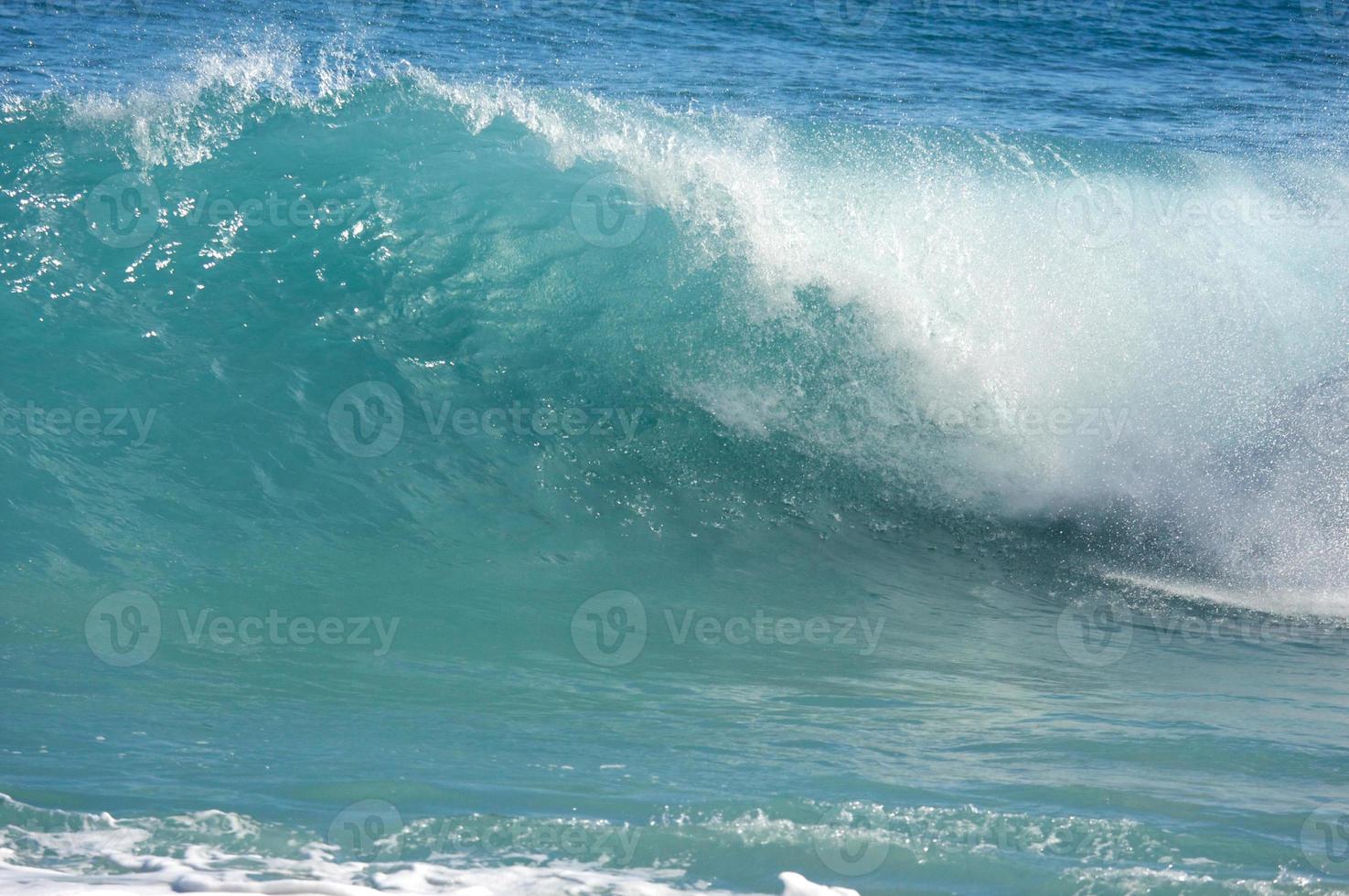 Dramatic Shorebreak Wave photo