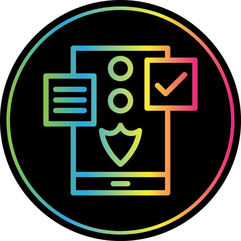 Social Media Policy Vector Icon Design