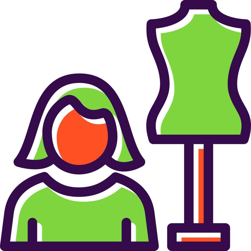 Fashion Designer Vector Icon Design