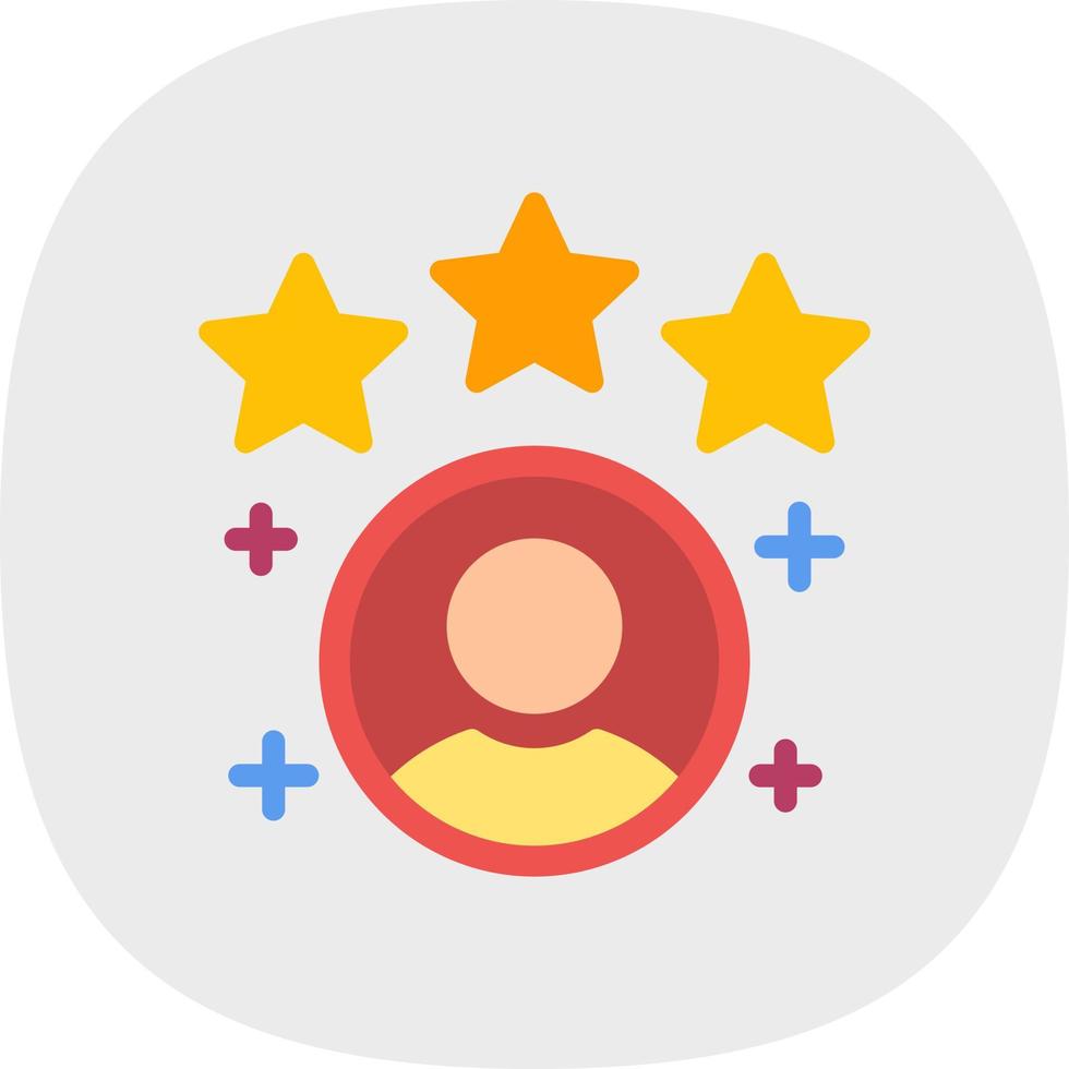Celebrity Influencers Vector Icon Design