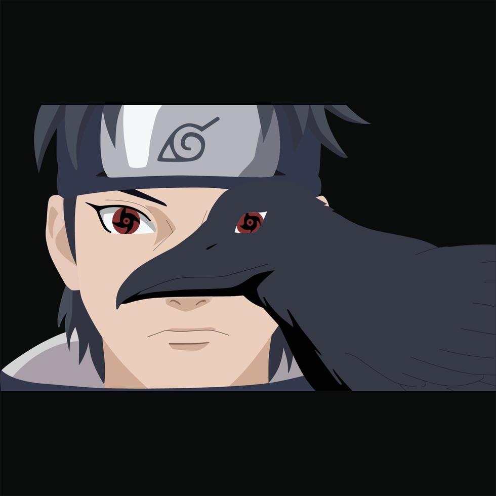 Uchiha Shisui Kotoamatsukami vector