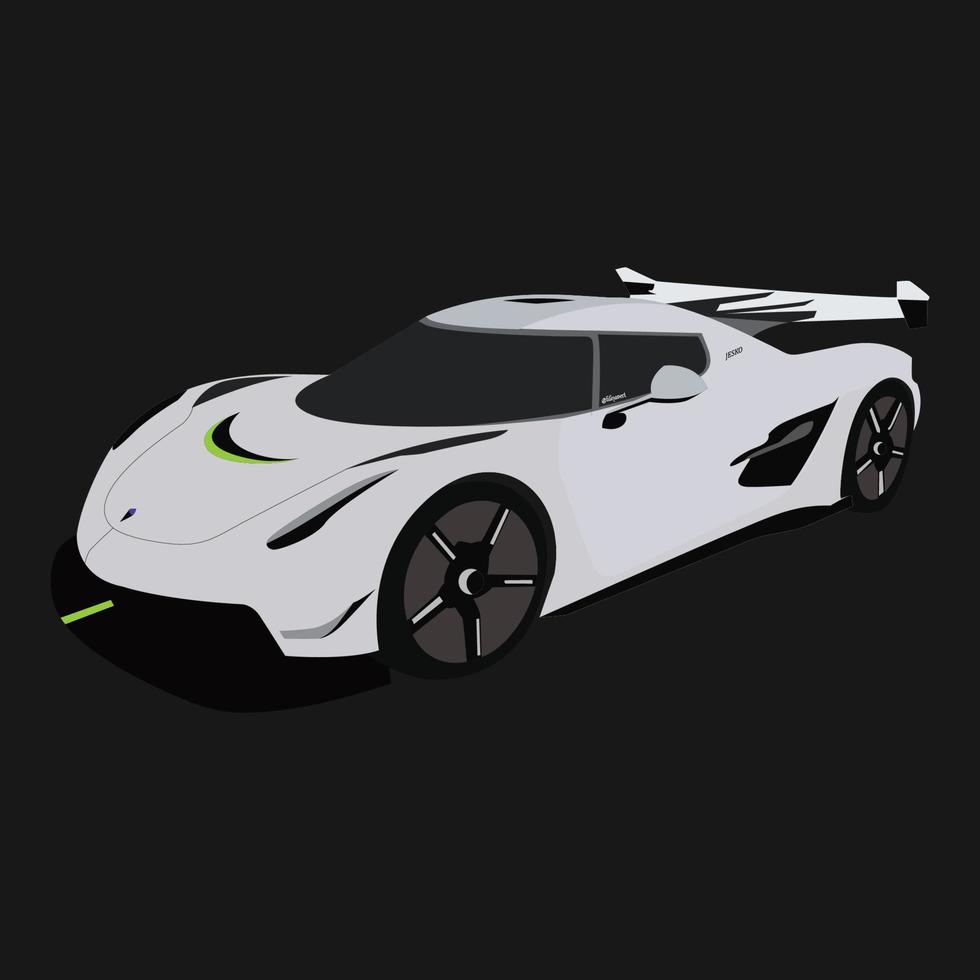 Koenigsegg Jesko Absolut vector