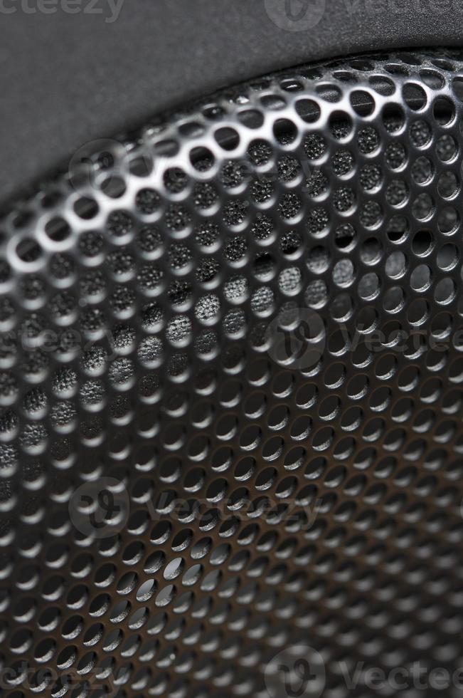 Abstract Macro of Speaker Mesh photo