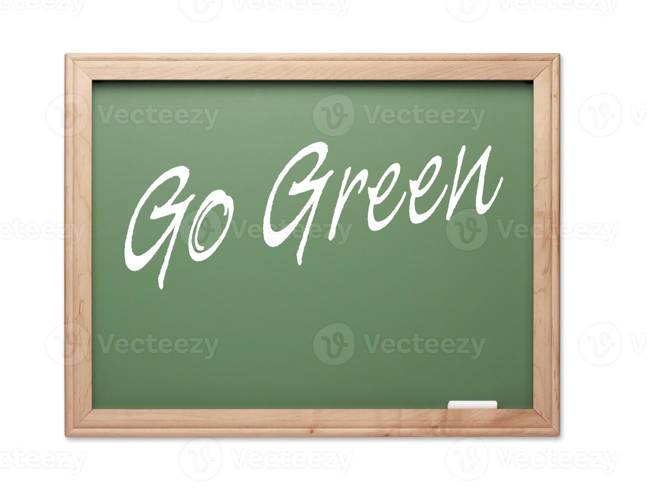 Go Green Green Chalk Board Series photo