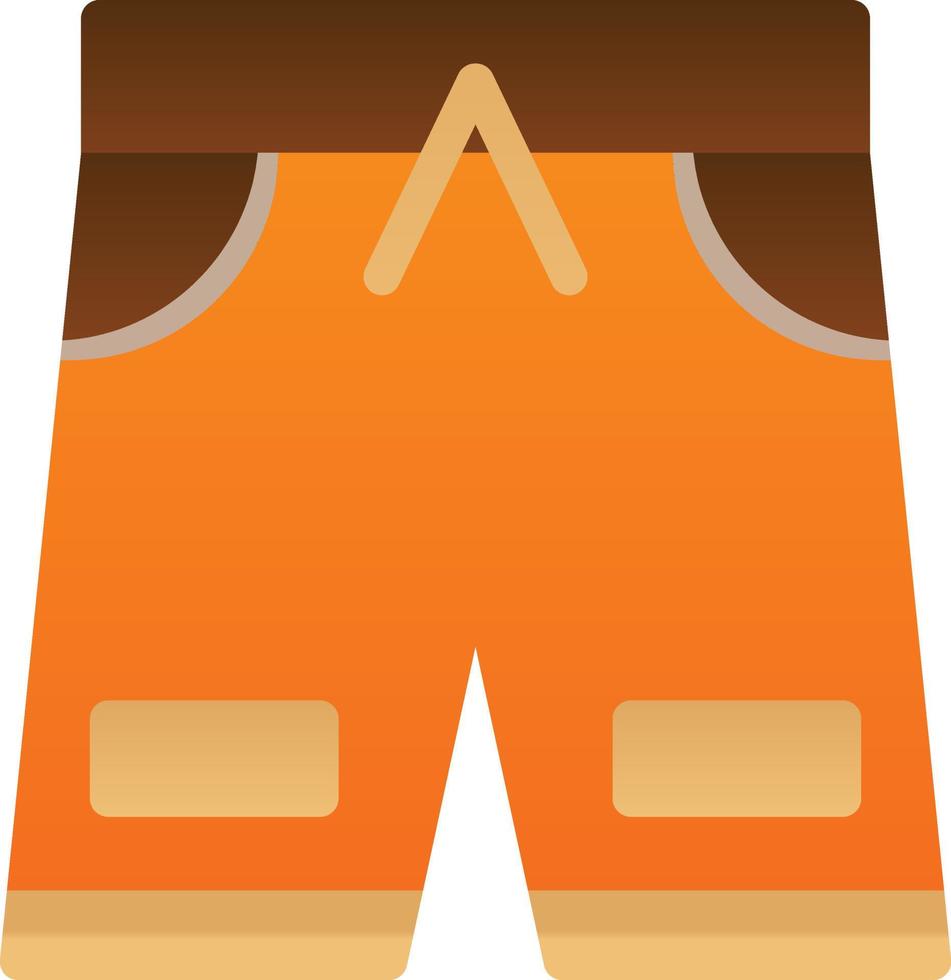 diseño de icono de vector de pantalones cortos