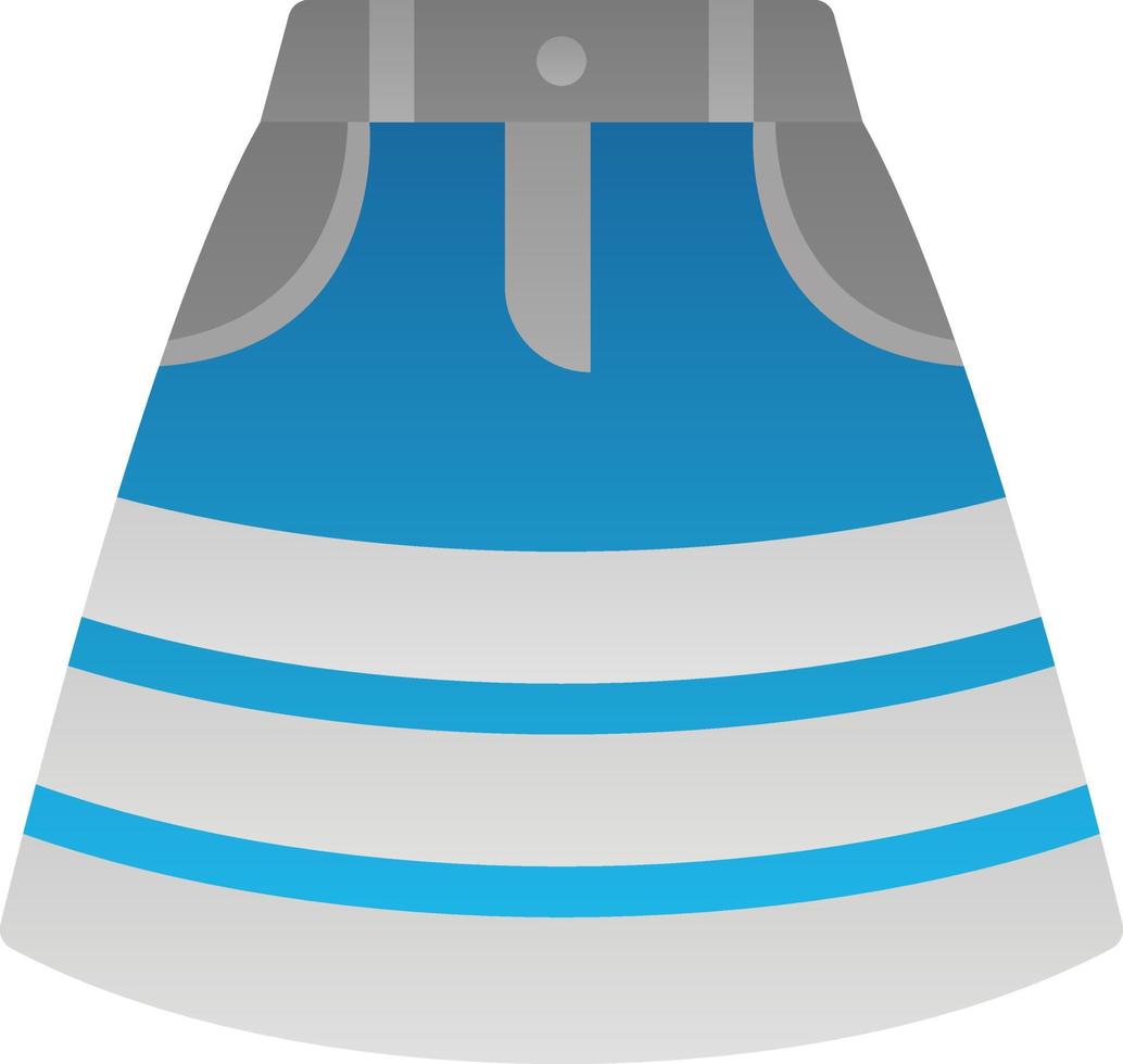 Skirt Vector Icon Design
