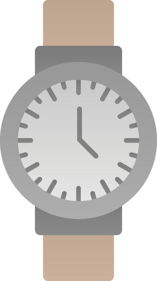 Wristwatch Vector Icon Design