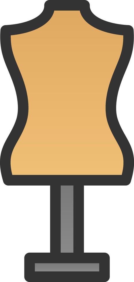 Mannequin Vector Icon Design