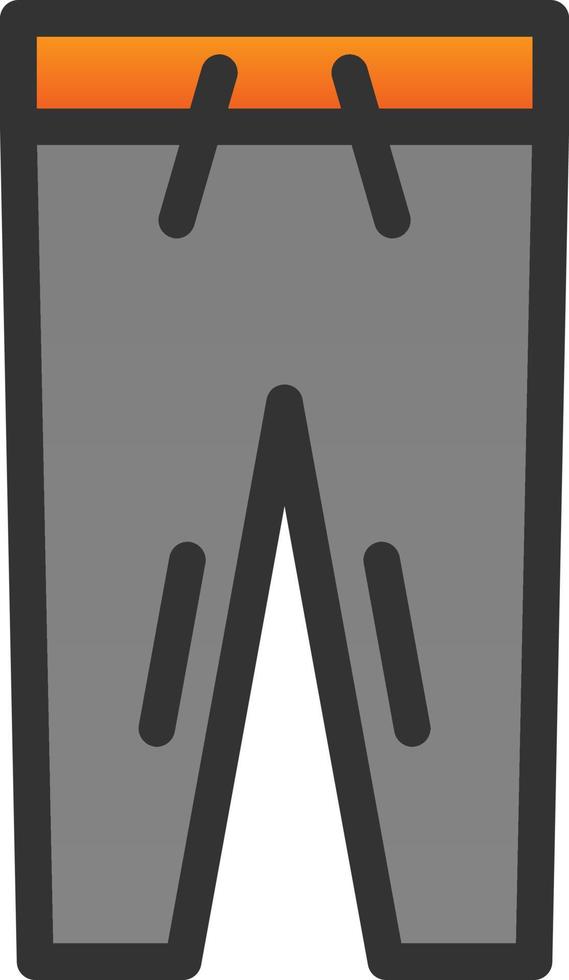 Trousers Vector Icon Design