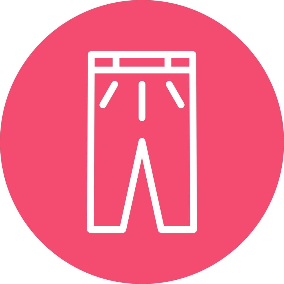 Pants Vector Icon Design