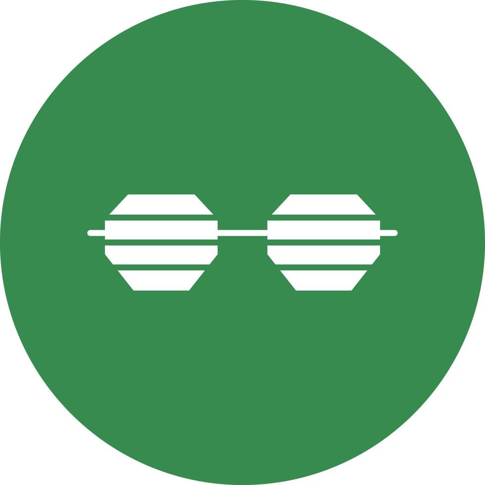 Party Glasses Vector Icon Design