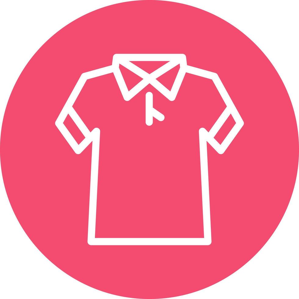 Polo Shirt Vector Icon Design