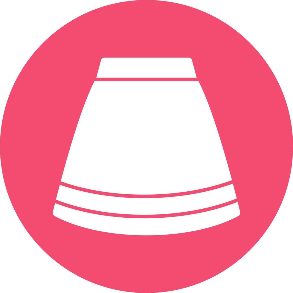 Skirt Vector Icon Design