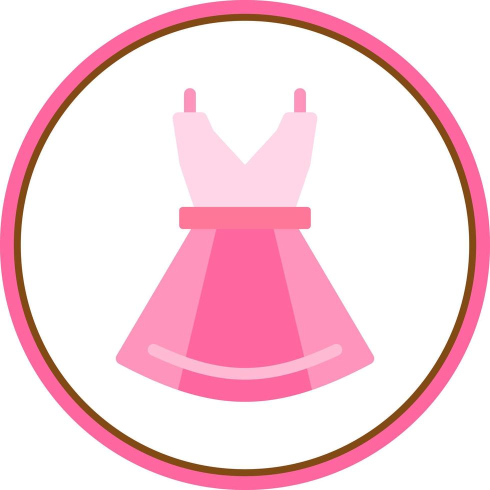 Dress Vector Icon Design