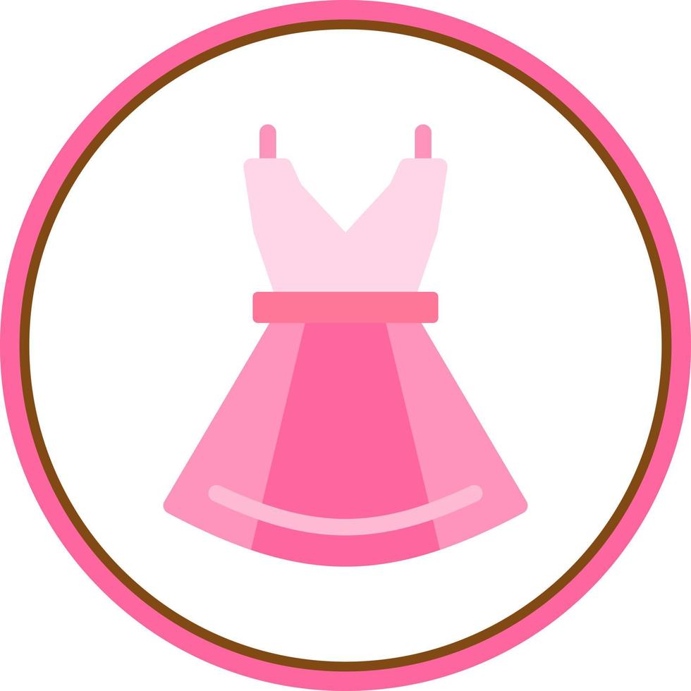 Dress Vector Icon Design