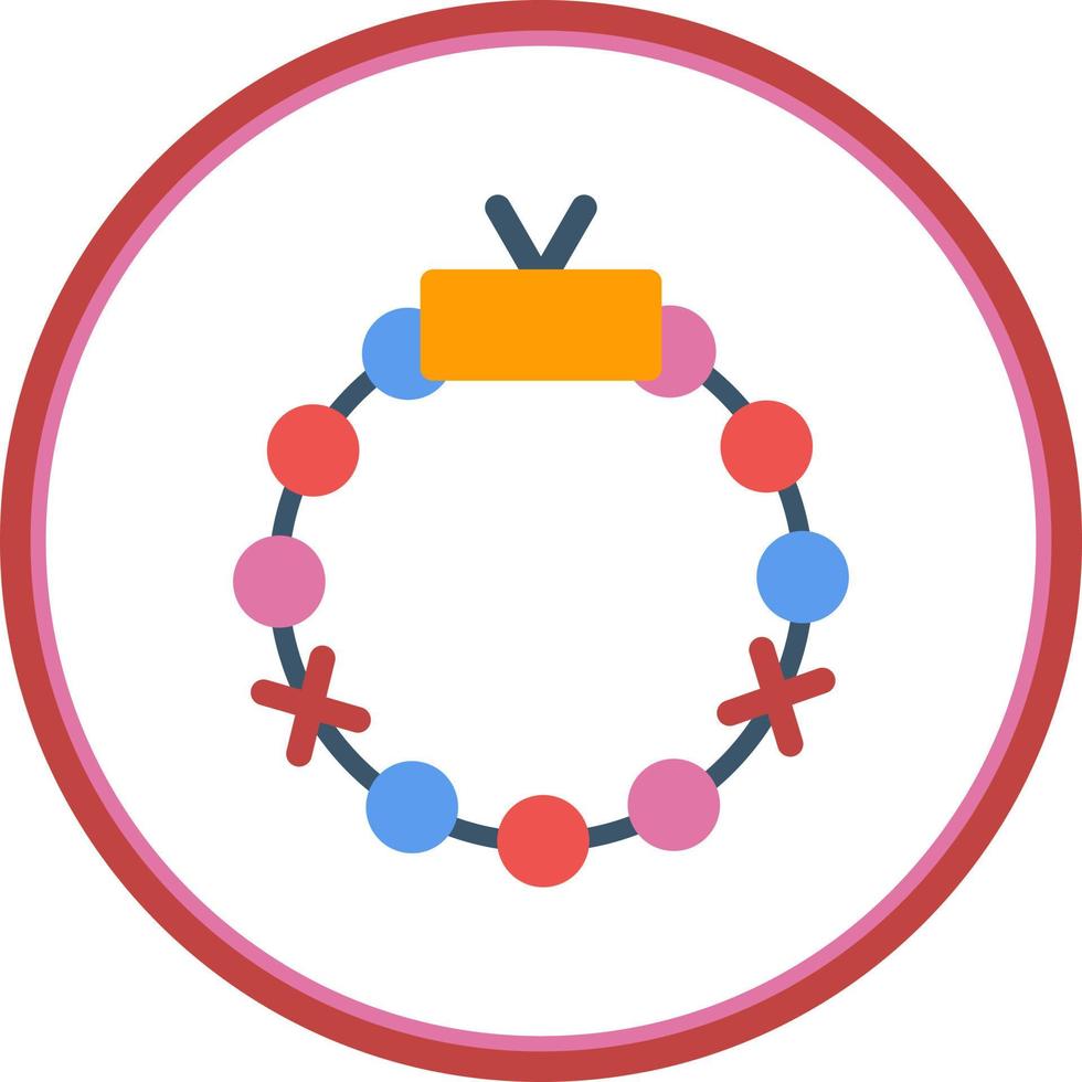 diseño de icono de vector de pulsera