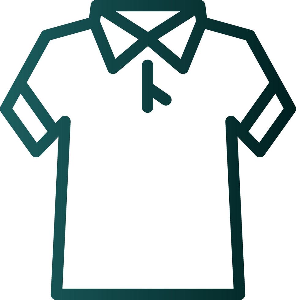 Polo Shirt Vector Icon Design