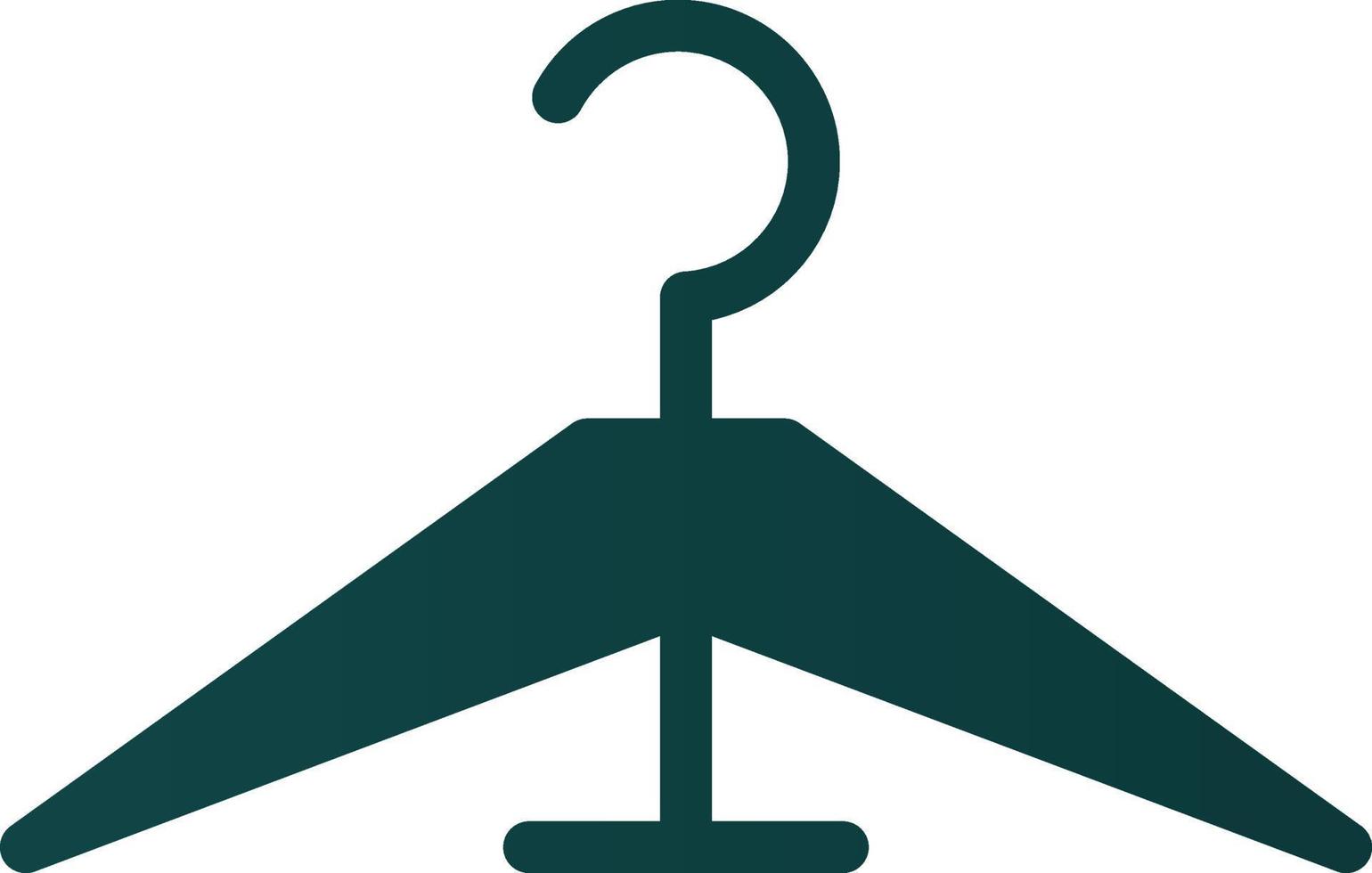 Clothes Hanger Vector Icon Design