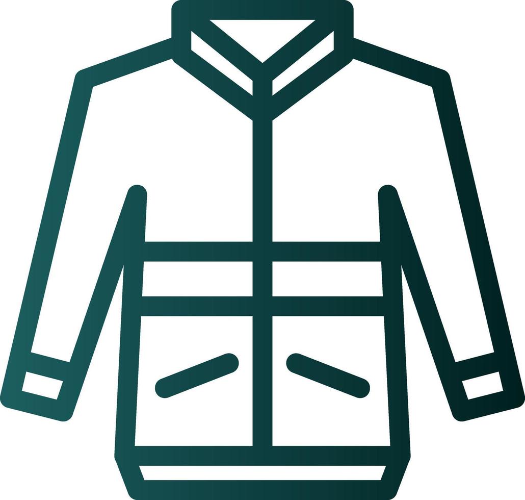 diseño de icono de vector de chaqueta