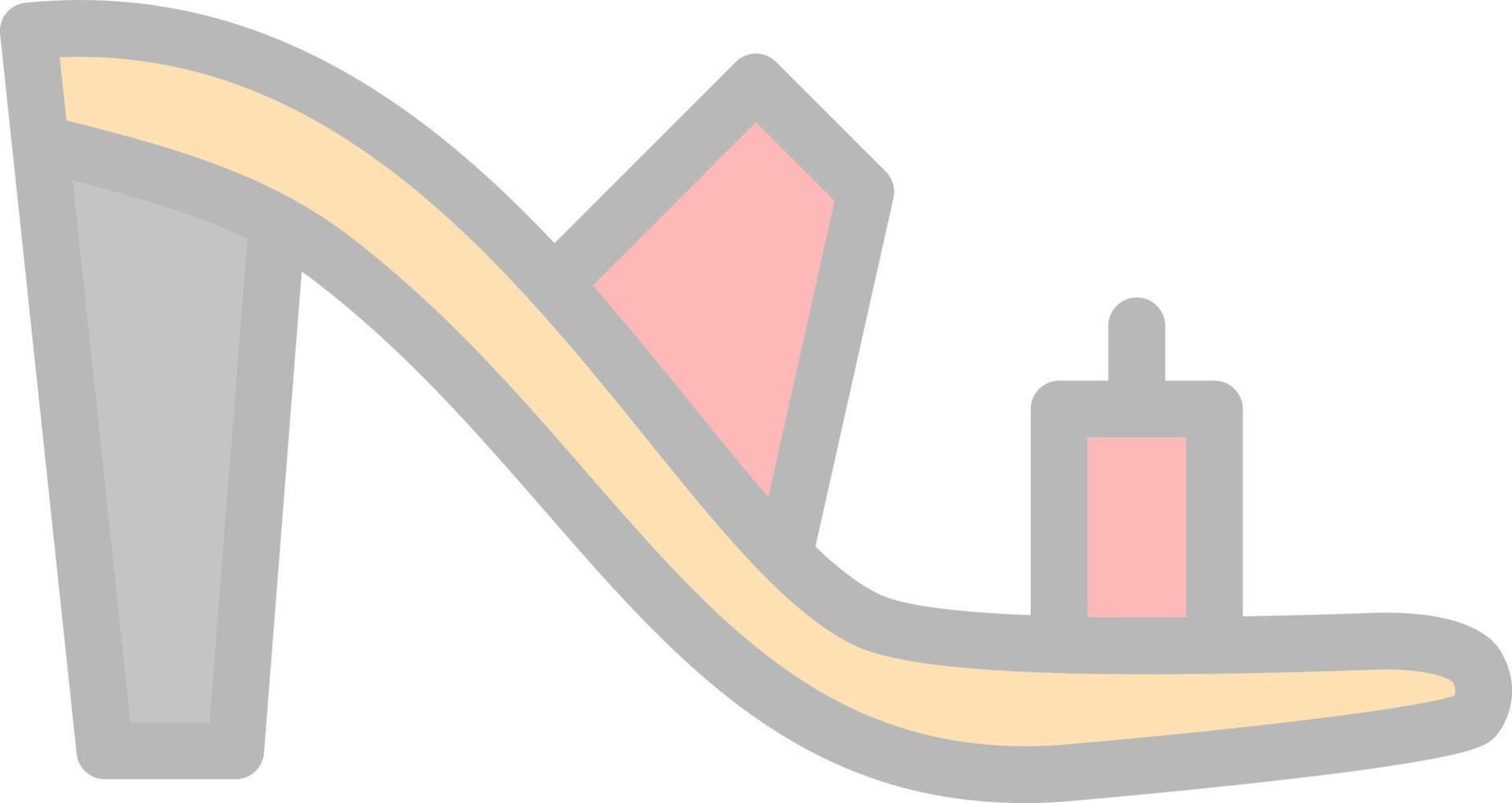 High Heels Vector Icon Design