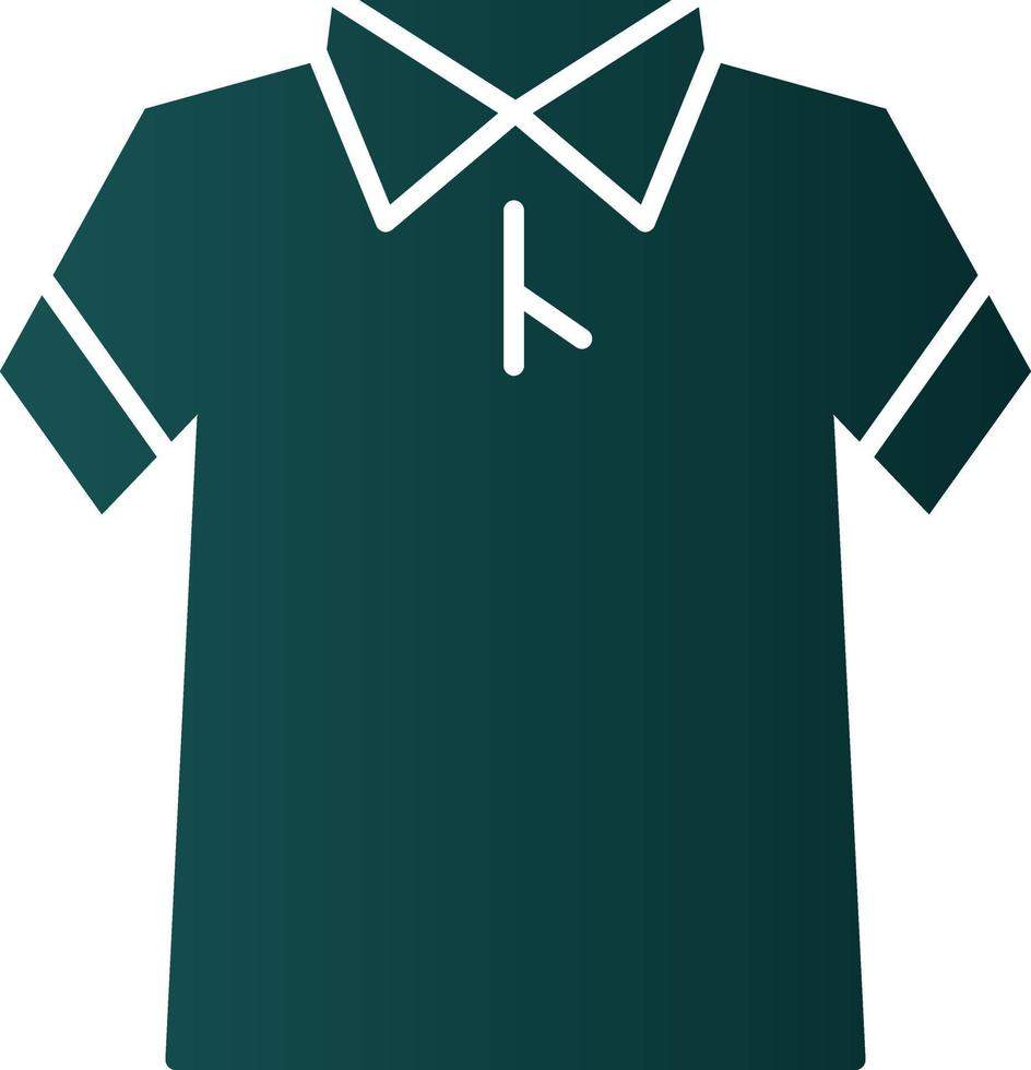 Polo Shirt Vector Icon Design