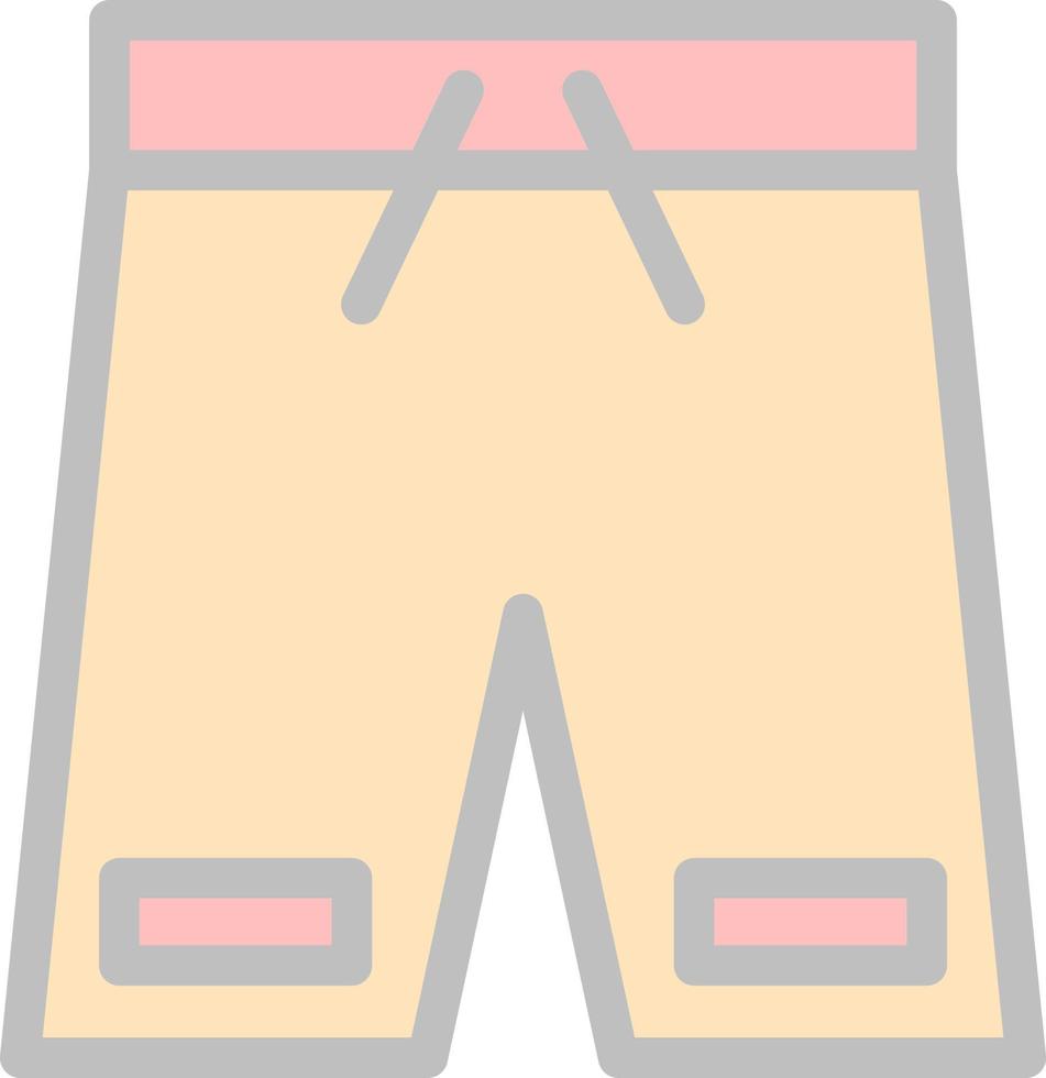 Shorts Vector Icon Design