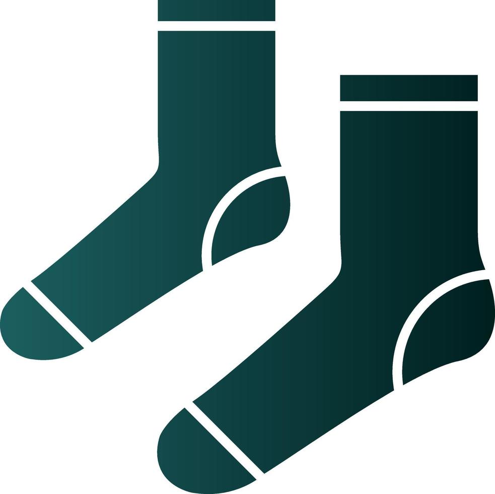 Socks Vector Icon Design