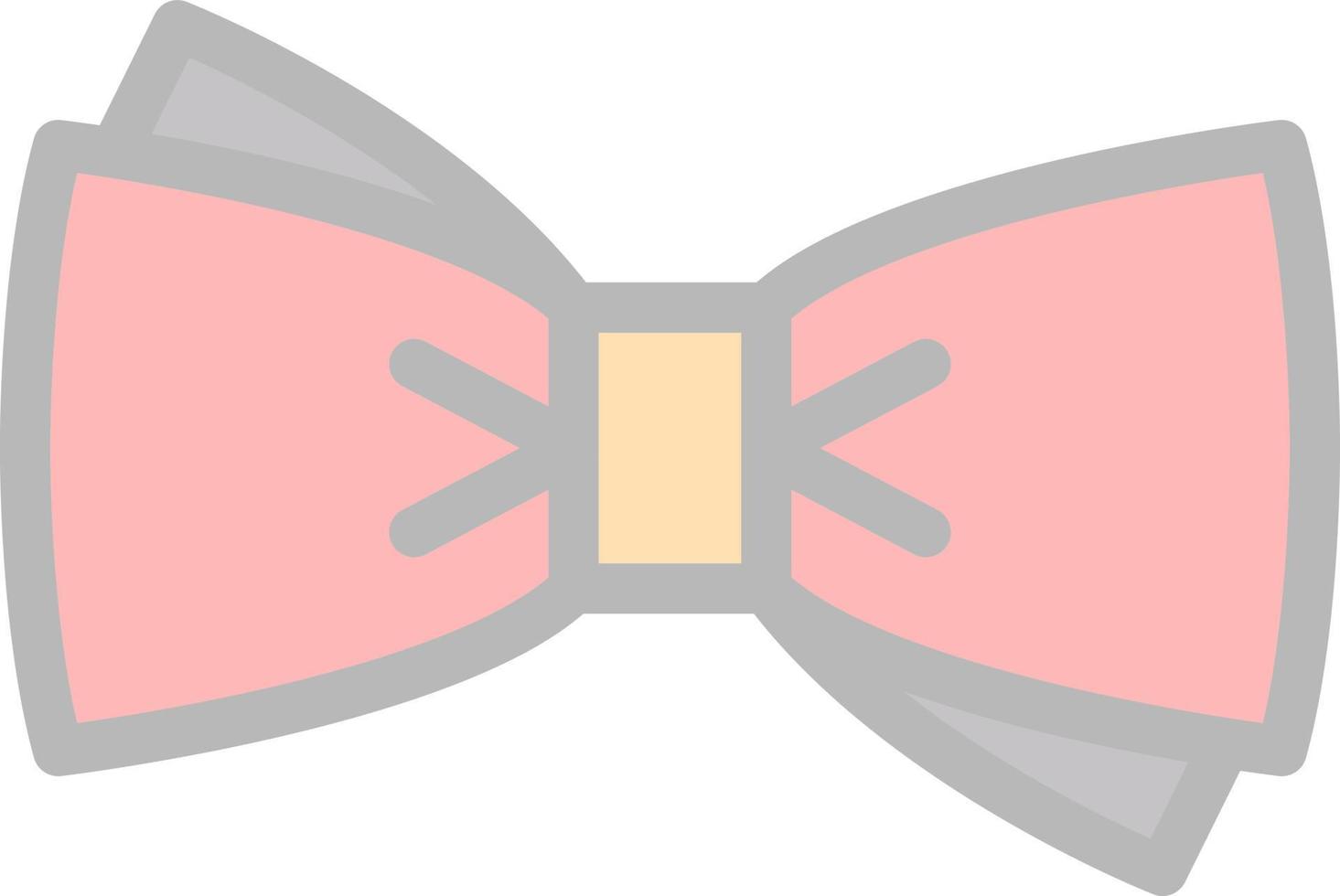 Bow Tie Vector Icon Design