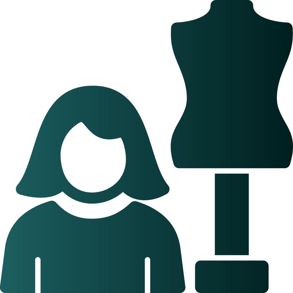 Fashion Designer Vector Icon Design