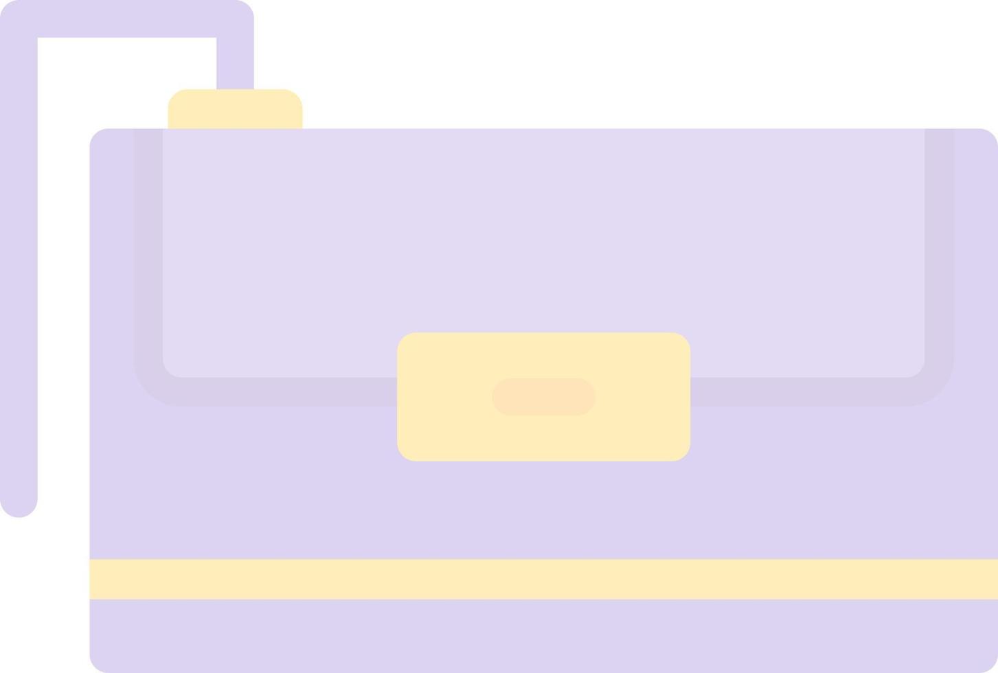 Clutch Bag Vector Icon Design