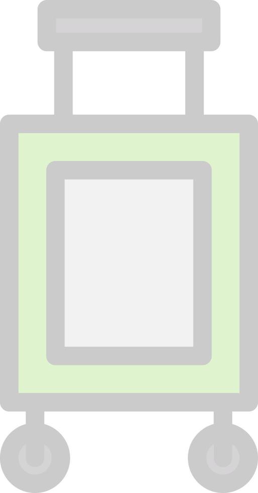 Luggage Vector Icon Design