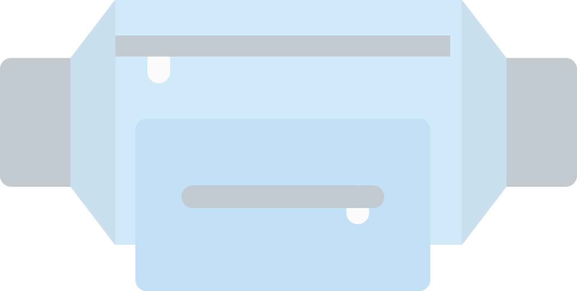 Waist Bag Vector Icon Design