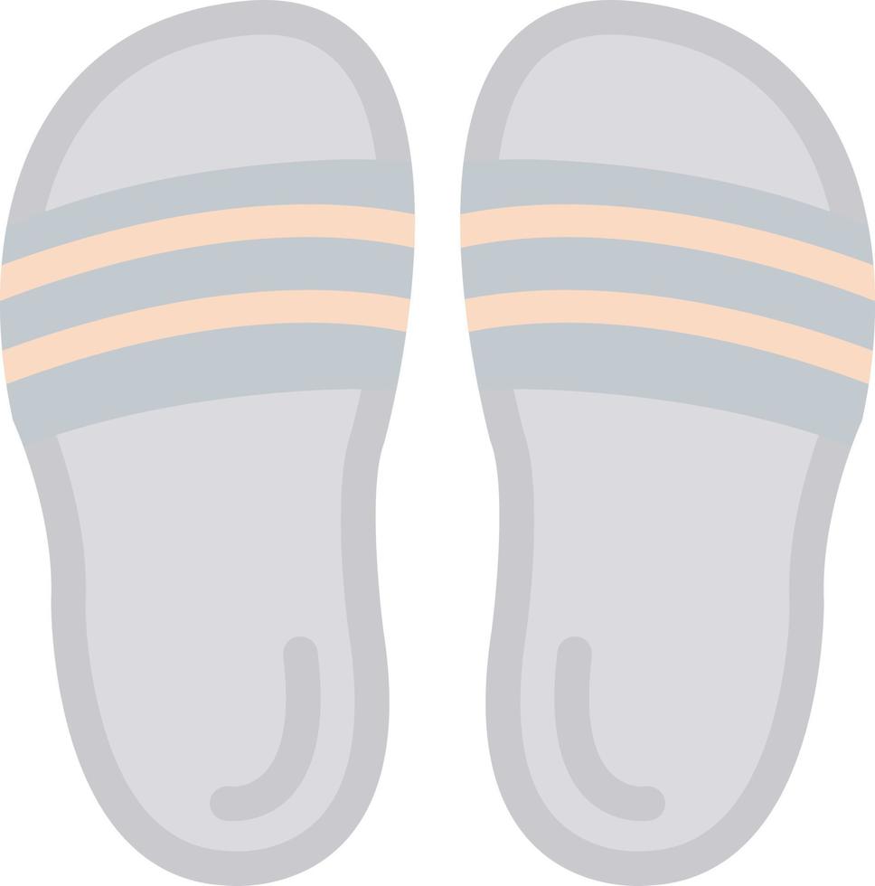 Flip Flop Vector Icon Design