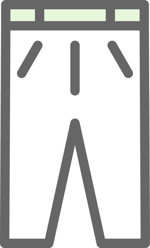 Pants Vector Icon Design