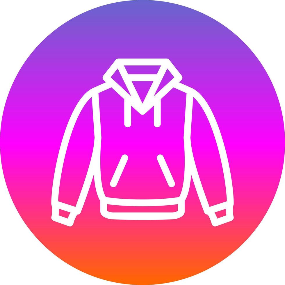 Hoodie Vector Icon Design