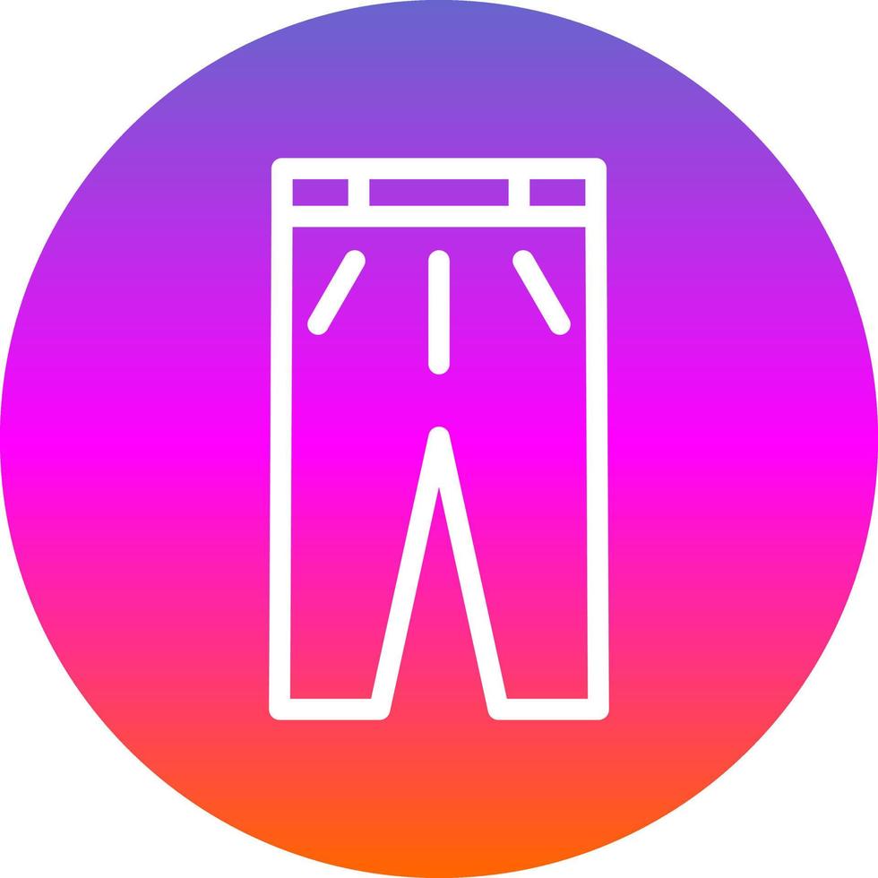 Pants Vector Icon Design