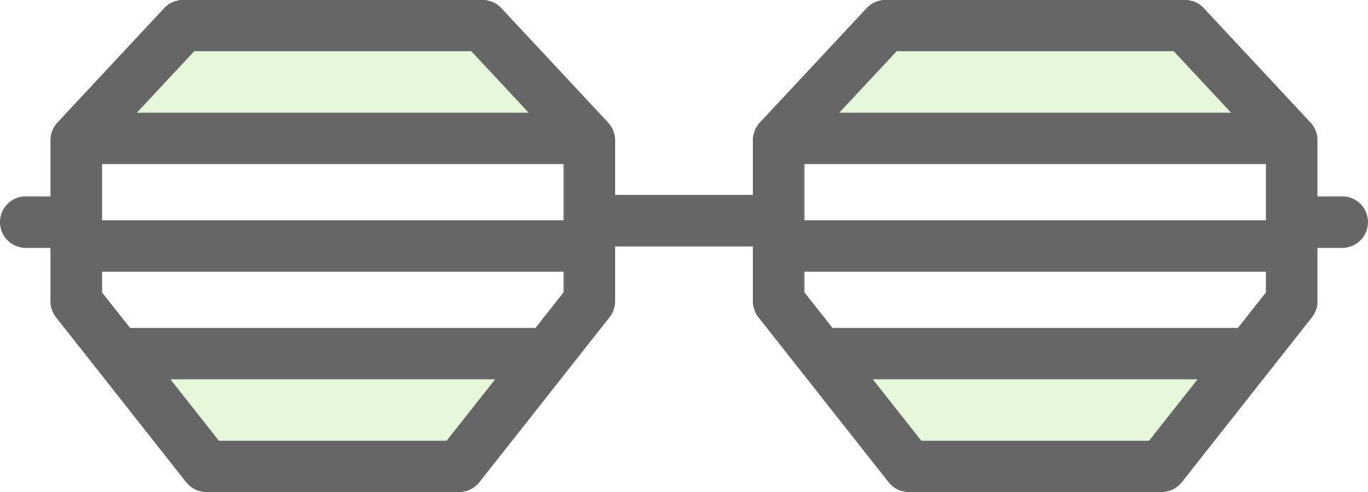 diseño de icono de vector de gafas de fiesta