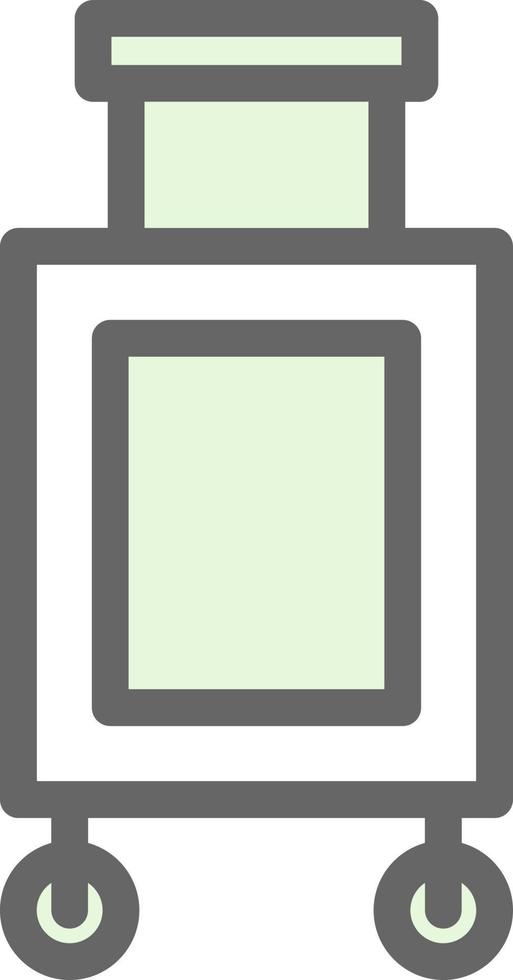 Luggage Vector Icon Design