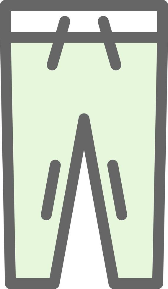 Trousers Vector Icon Design