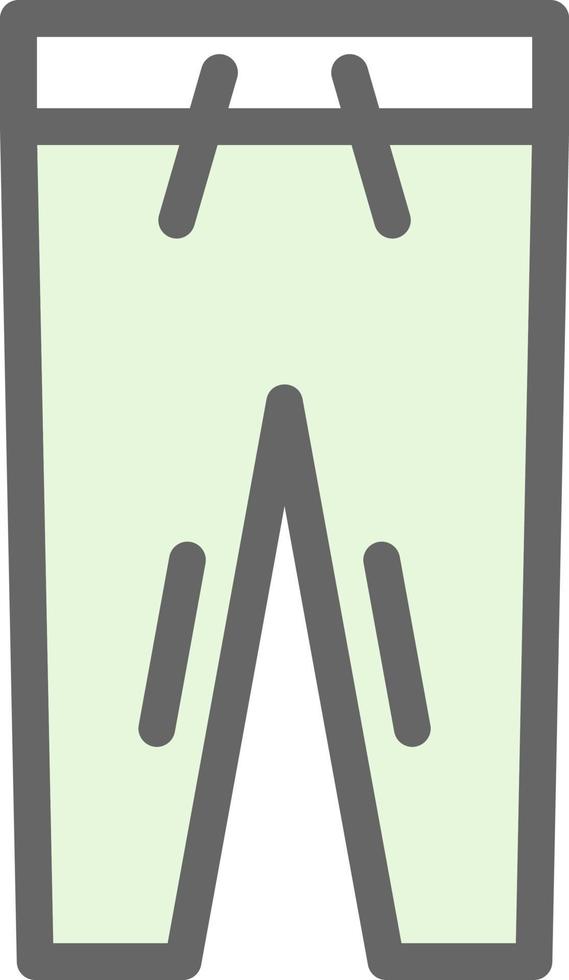 diseño de icono de vector de pantalones