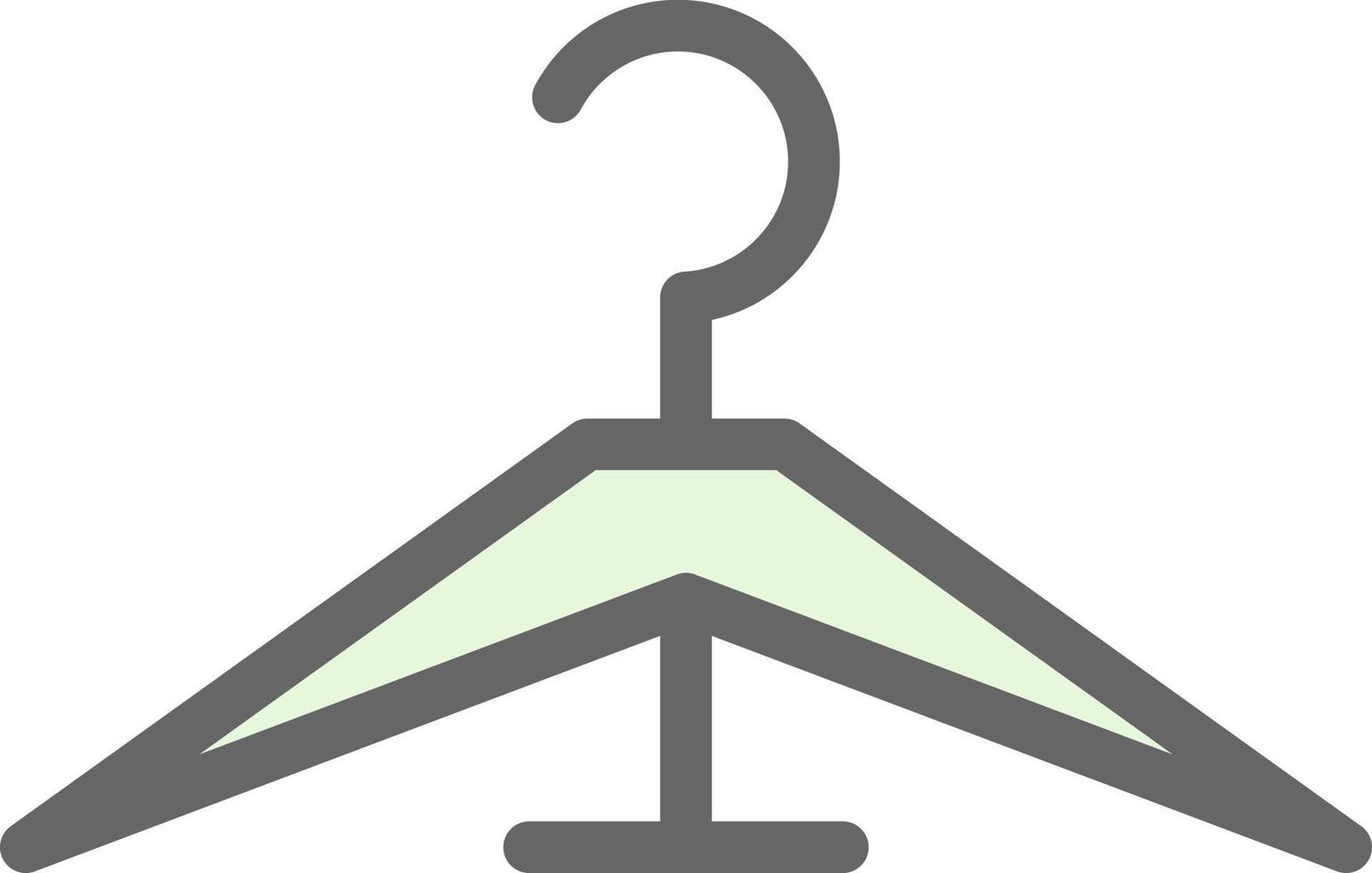 Clothes Hanger Vector Icon Design