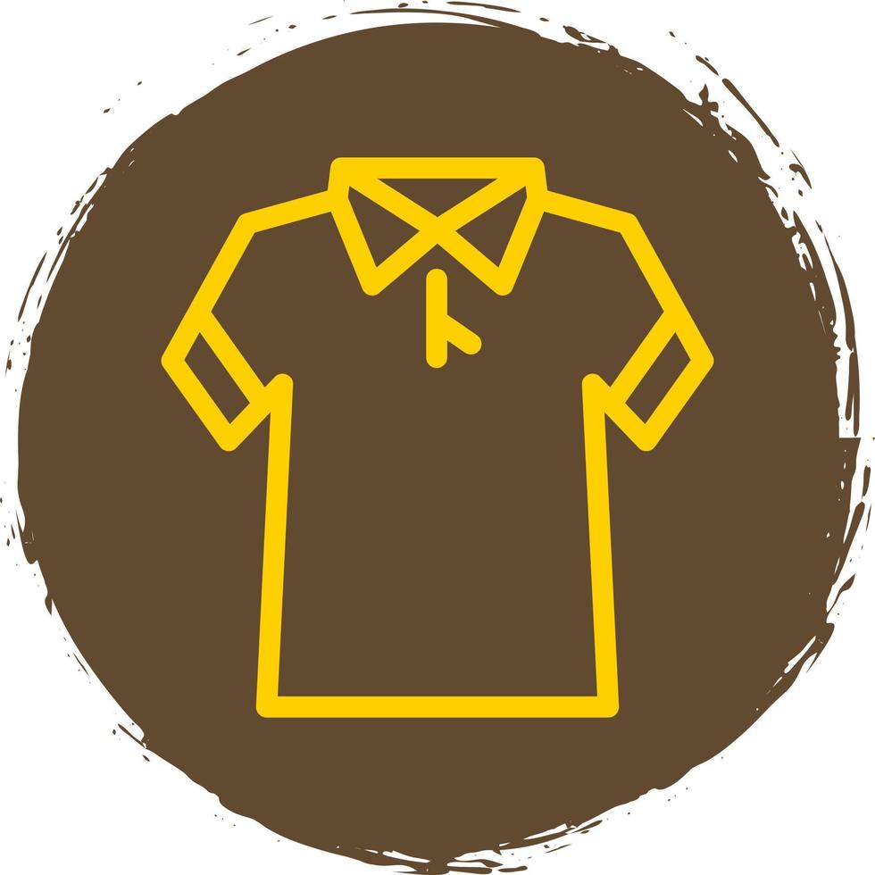 Polo Shirt Vector Icon Design