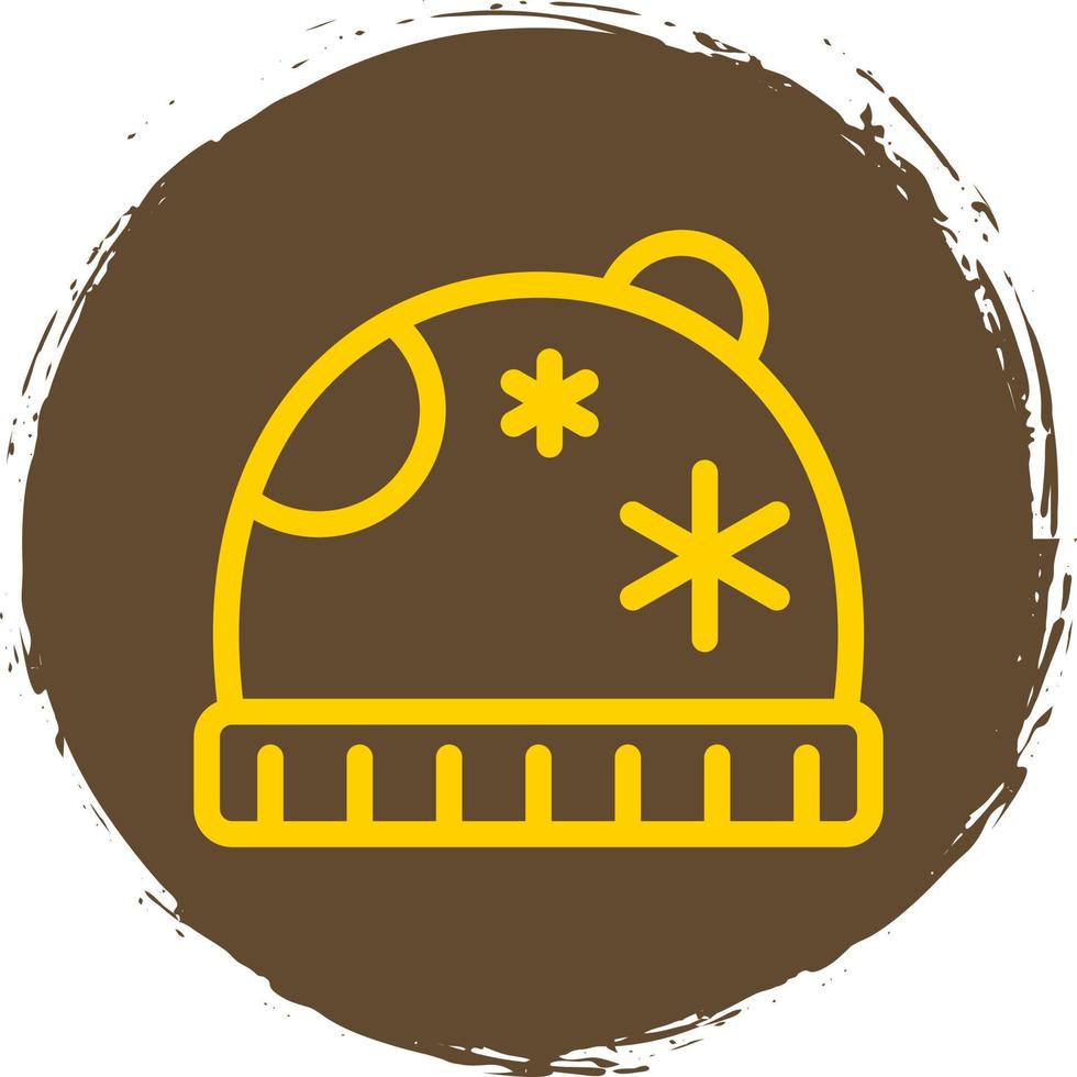 diseño de icono de vector de gorro