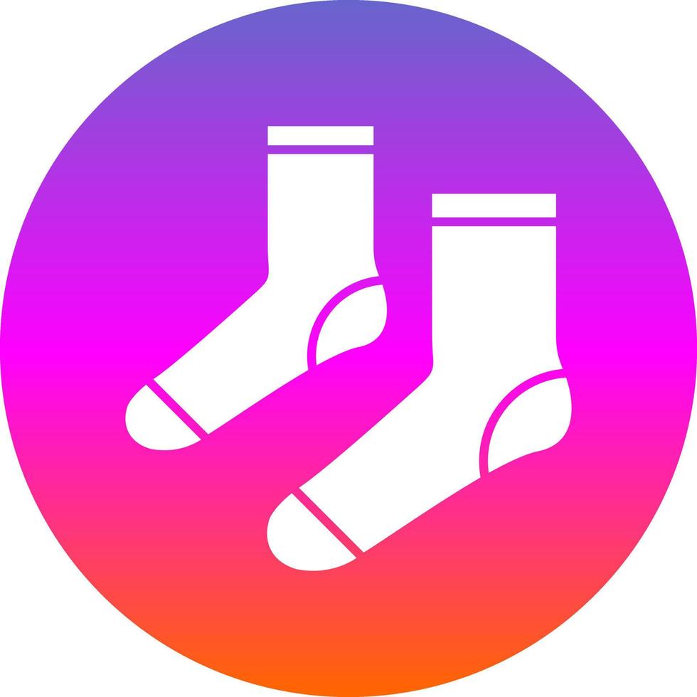 Socks Vector Icon Design