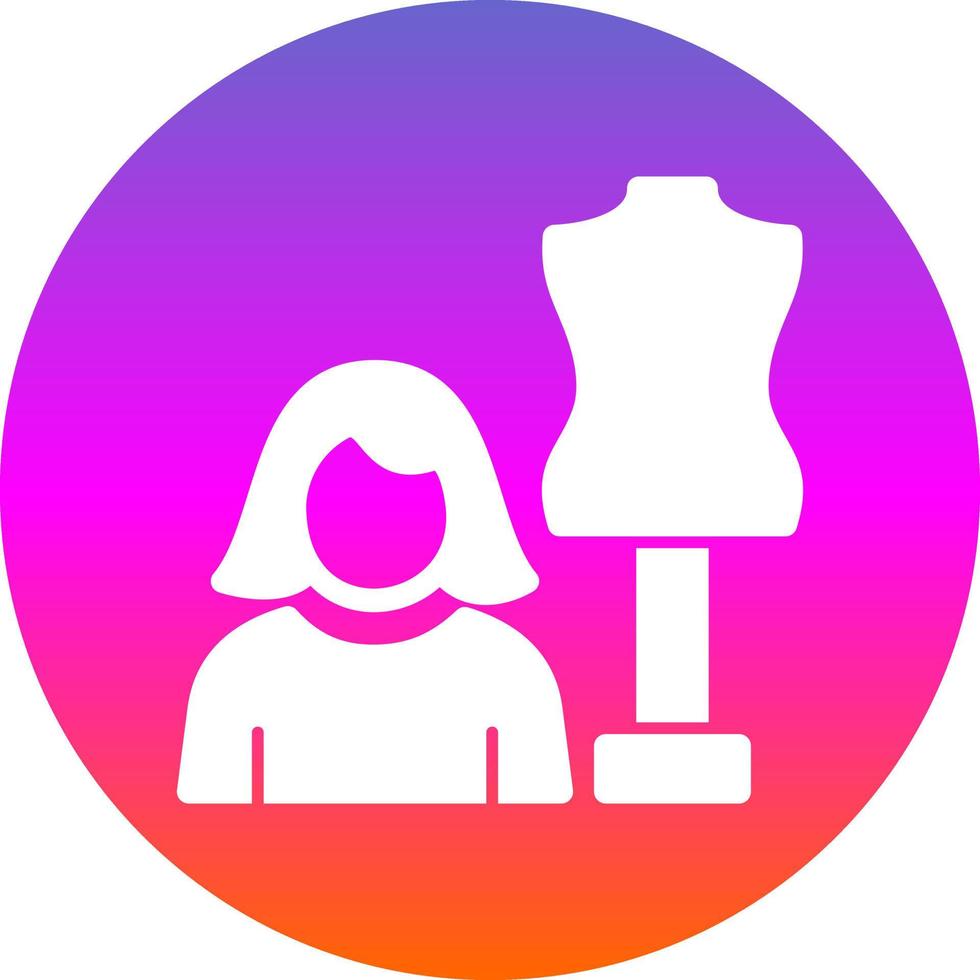 Fashion Designer Vector Icon Design