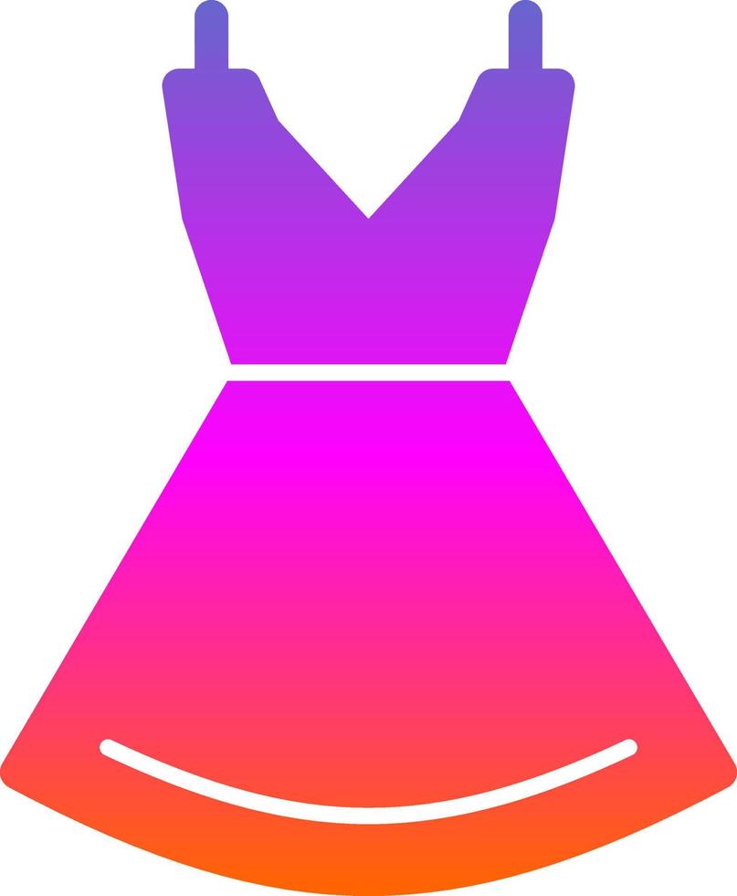 Dress Vector Icon Design