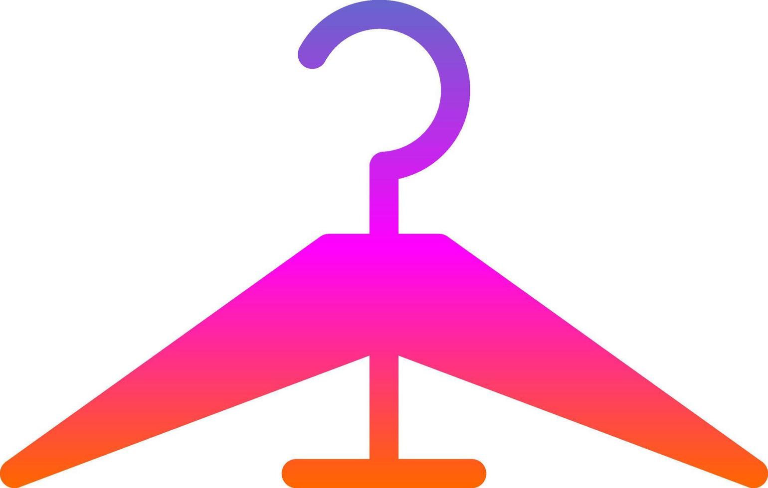 Clothes Hanger Vector Icon Design